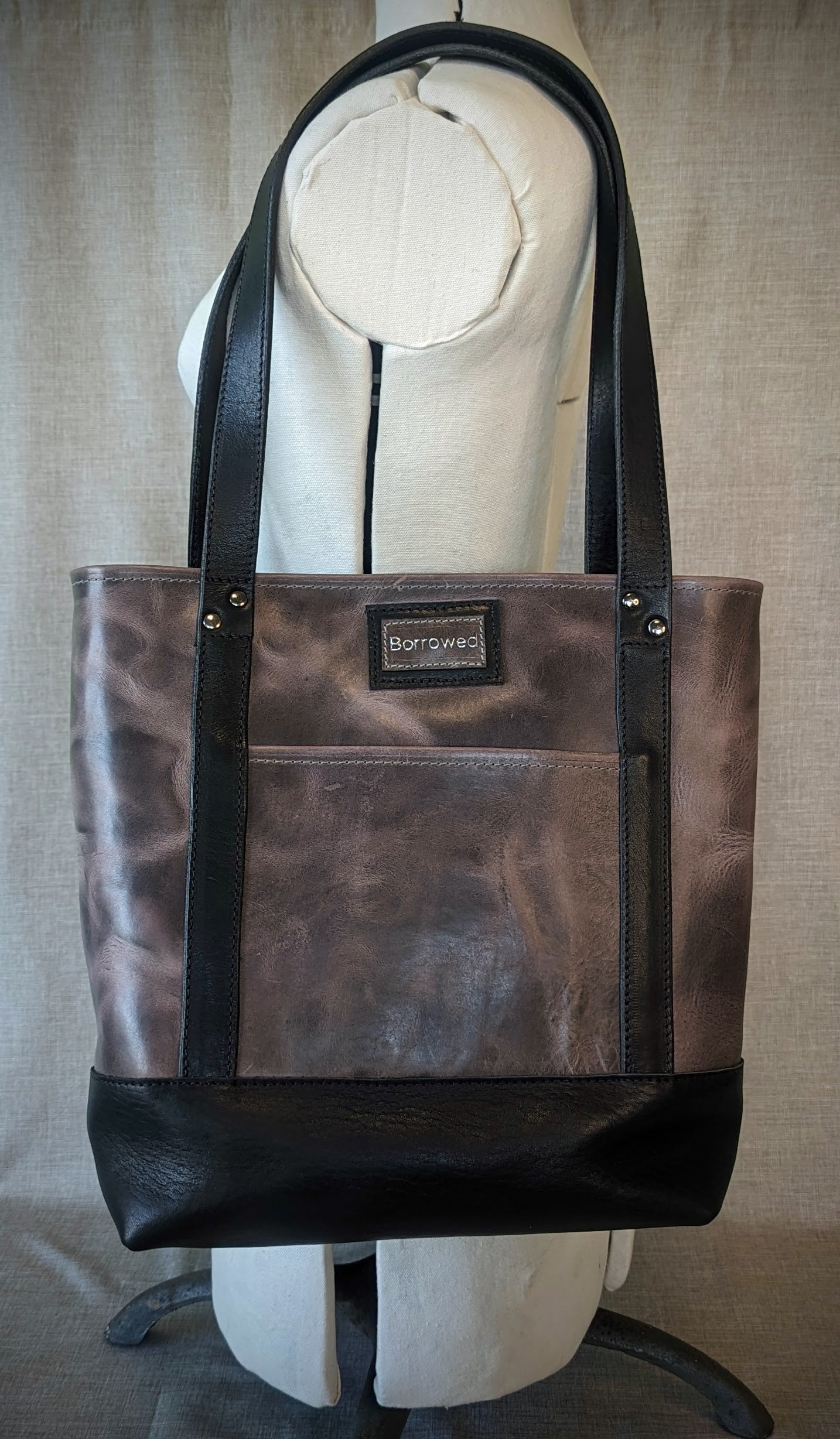 Warm Grey Tote