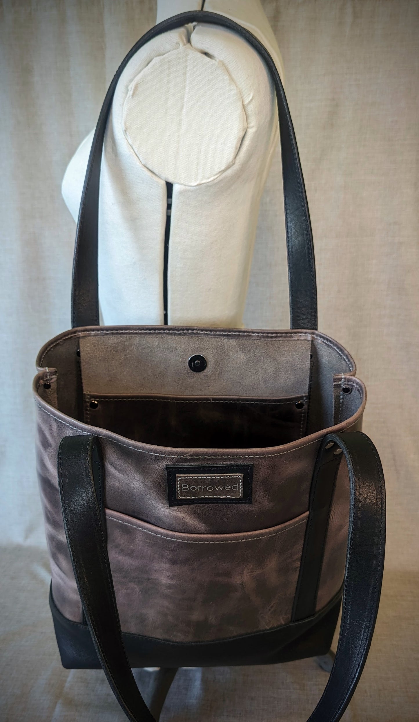 Warm Grey Tote