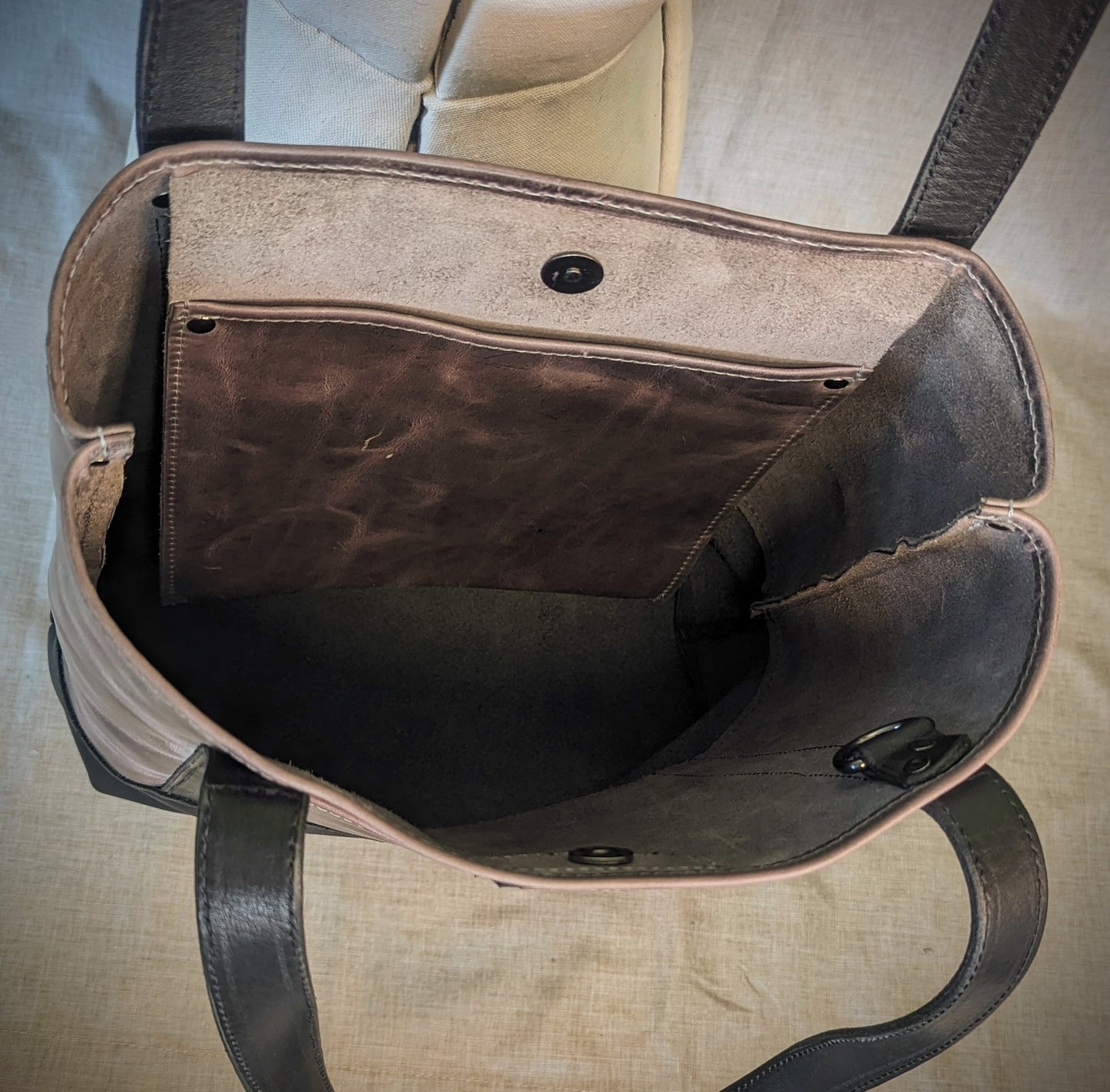 Warm Grey Tote