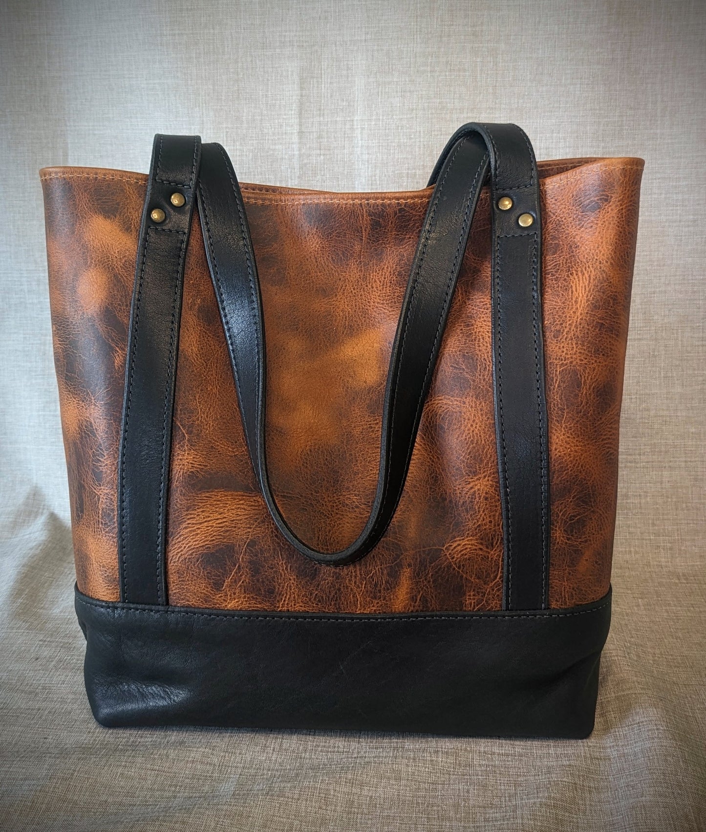 *** MADE TO ORDER *** Dark Umber Tote