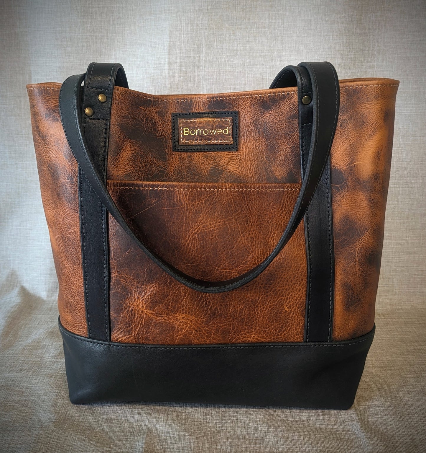 *** MADE TO ORDER *** Dark Umber Tote