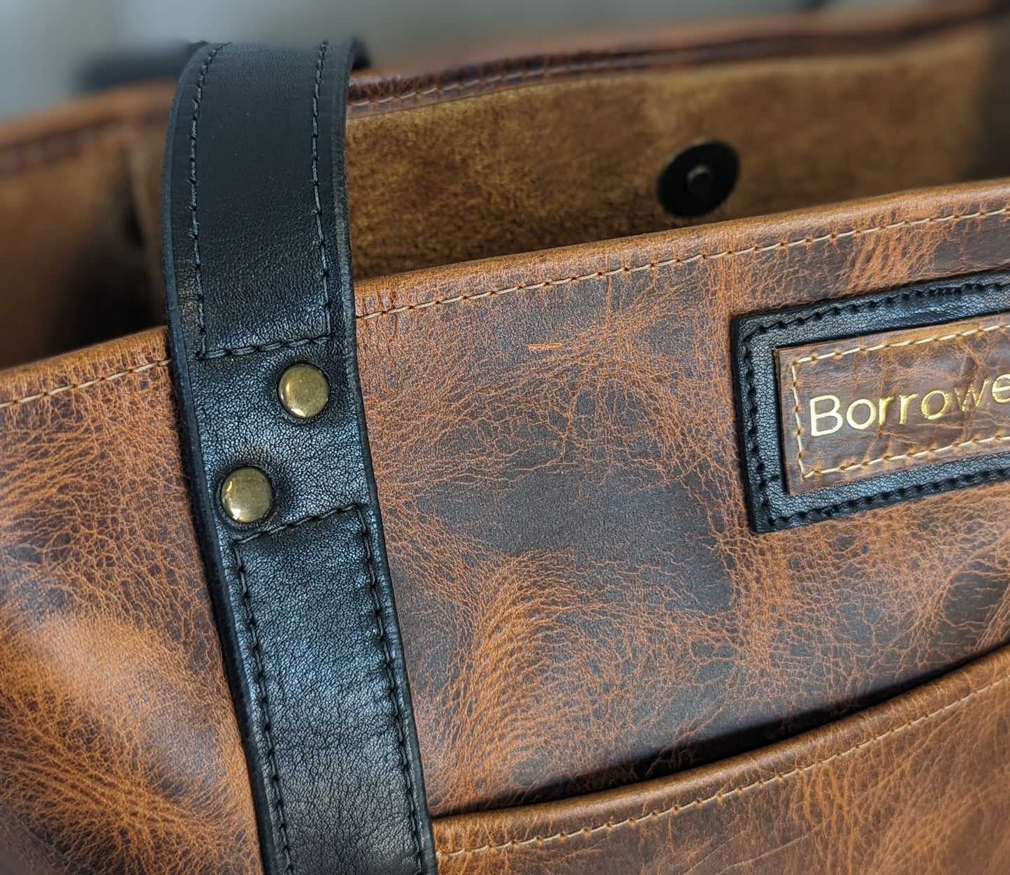 *** MADE TO ORDER *** Dark Umber Tote