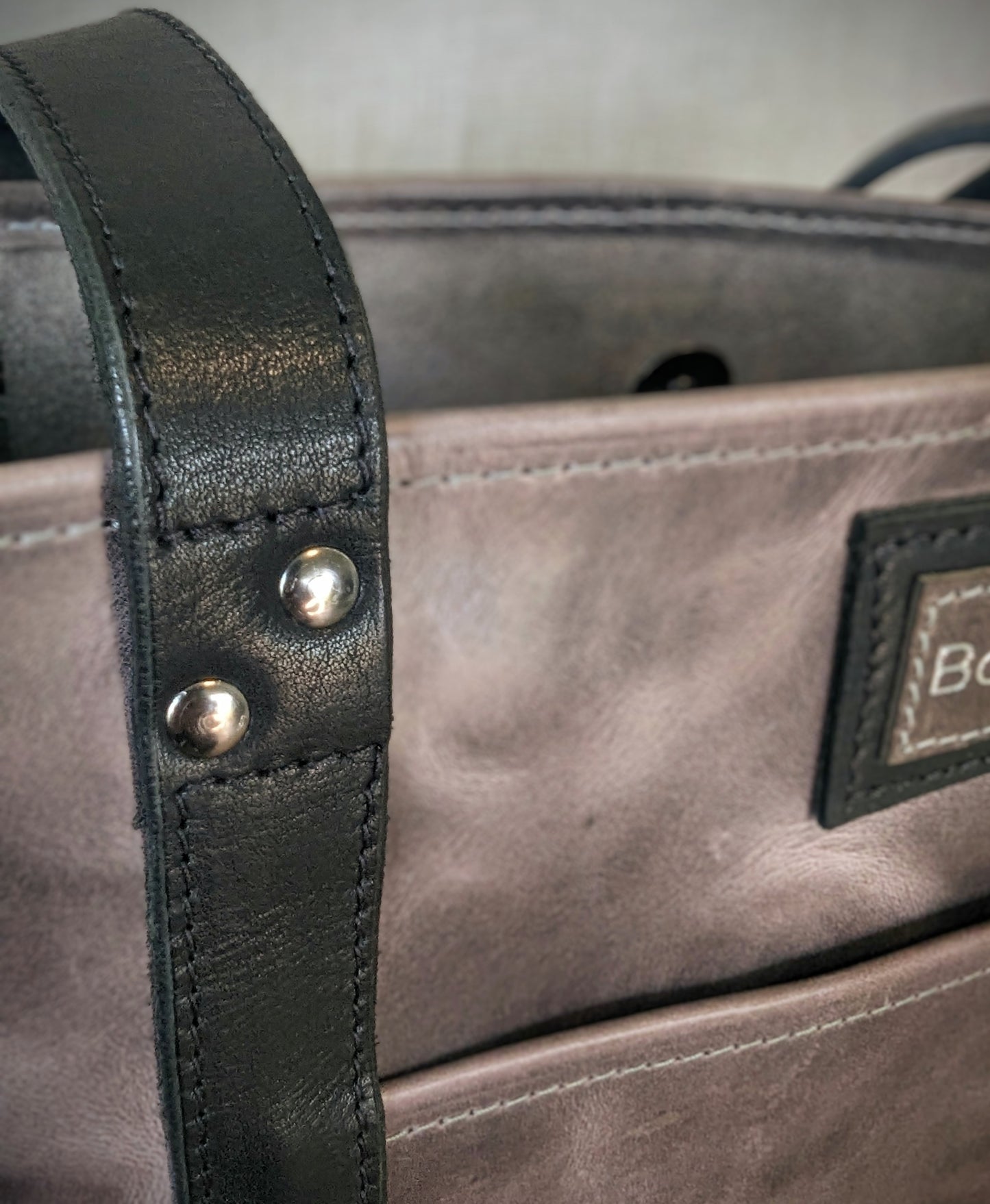 Warm Grey Tote