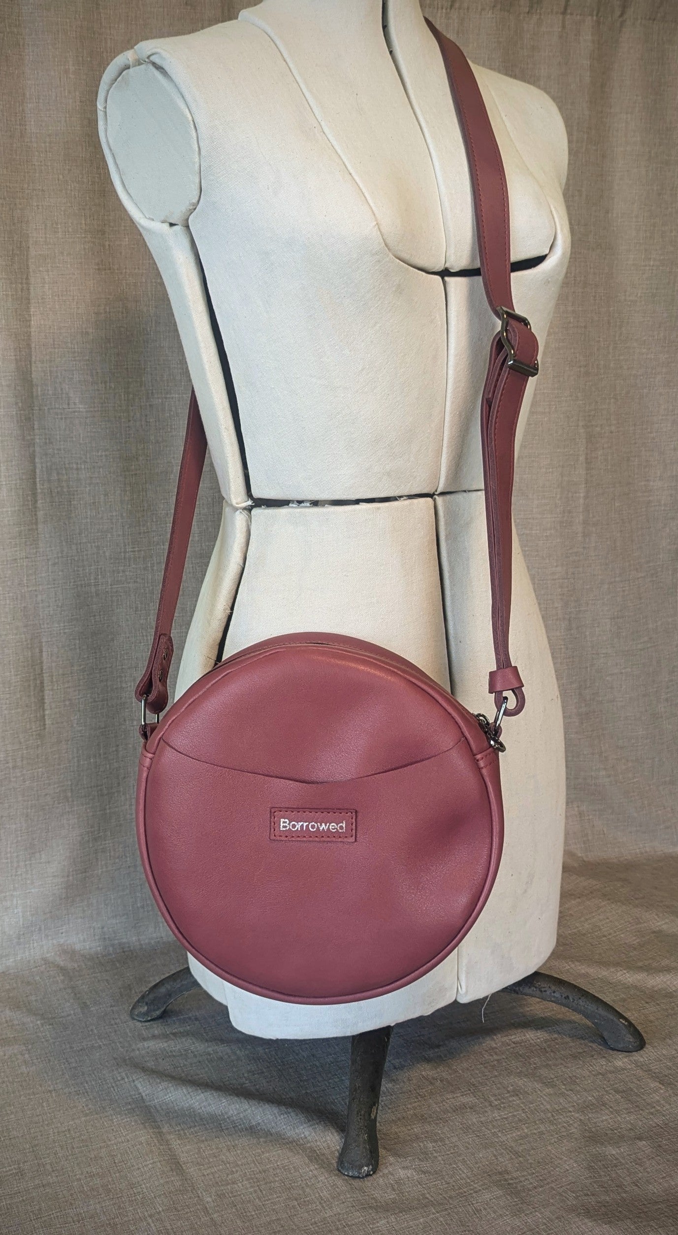 Mauve Circle Bag