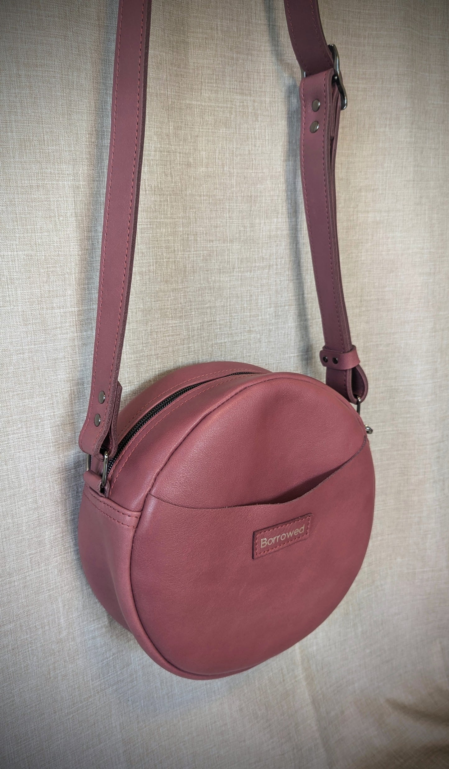 Mauve Circle Bag