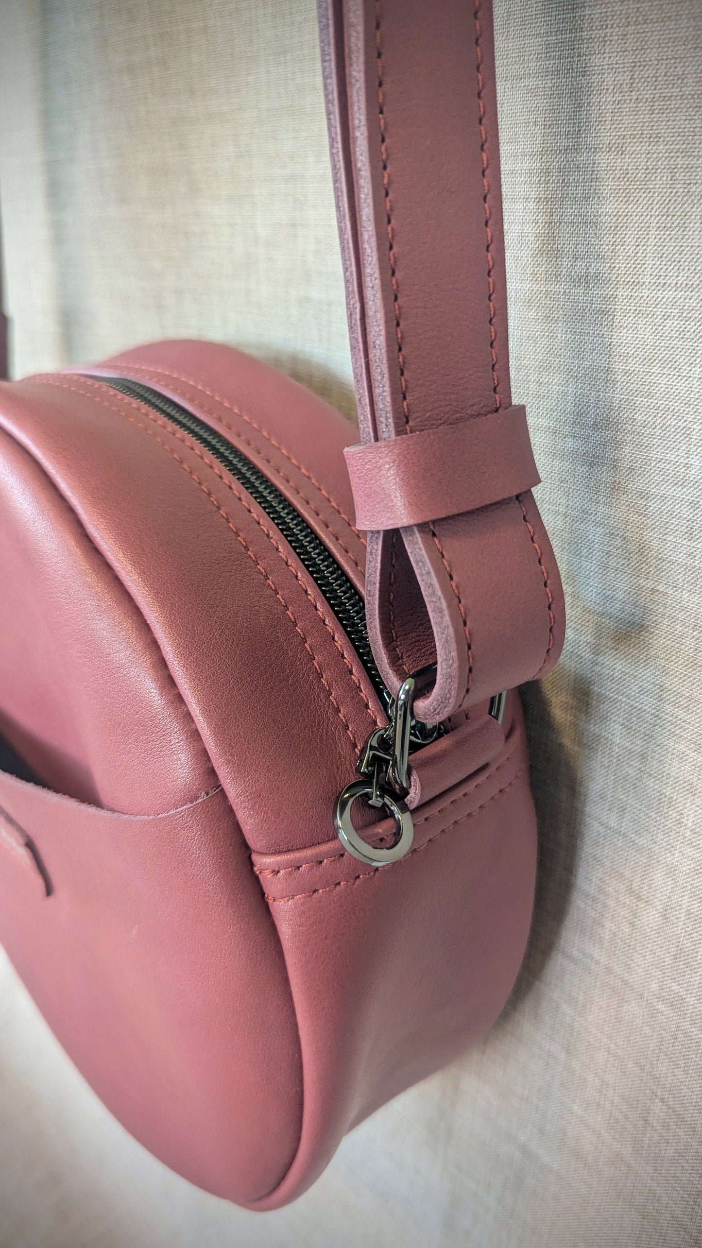Mauve Circle Bag