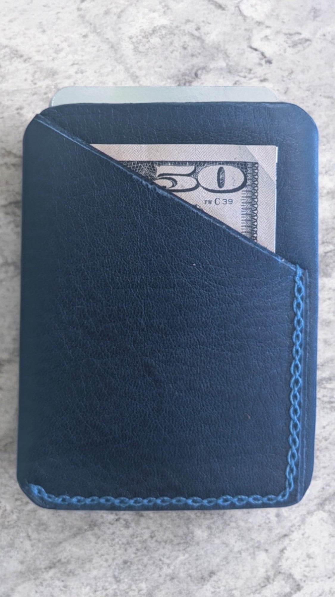 Cardholder w/ Decorative Stitch