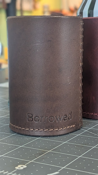 Leather Drink Sleeve for Cans