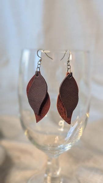 Stacked Two-Toned Earrings