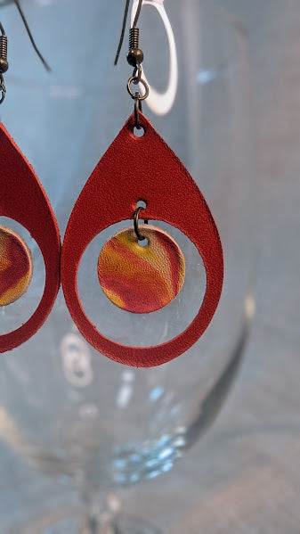 Peacock Earrings