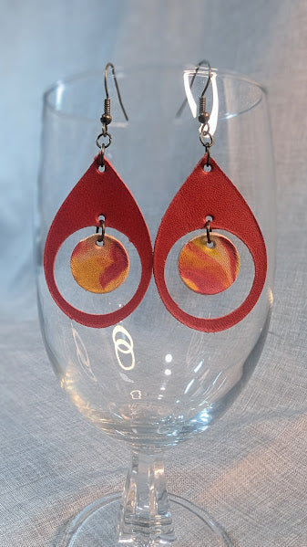 Peacock Earrings