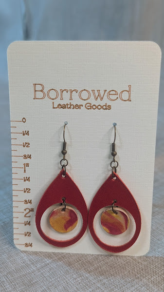 Peacock Earrings
