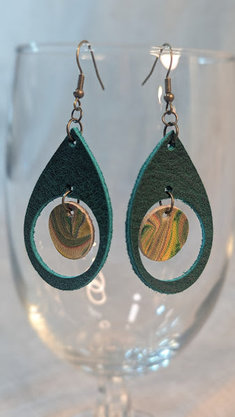 Peacock Earrings