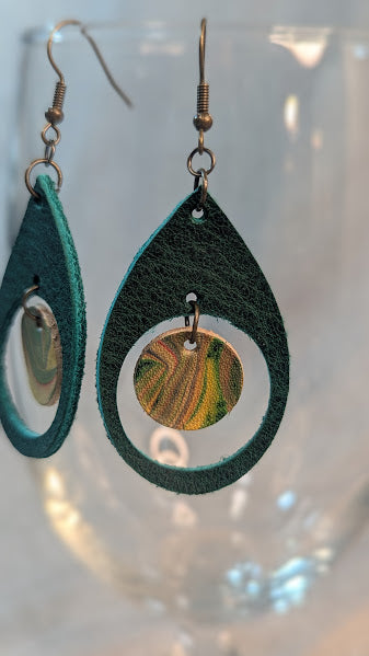 Peacock Earrings