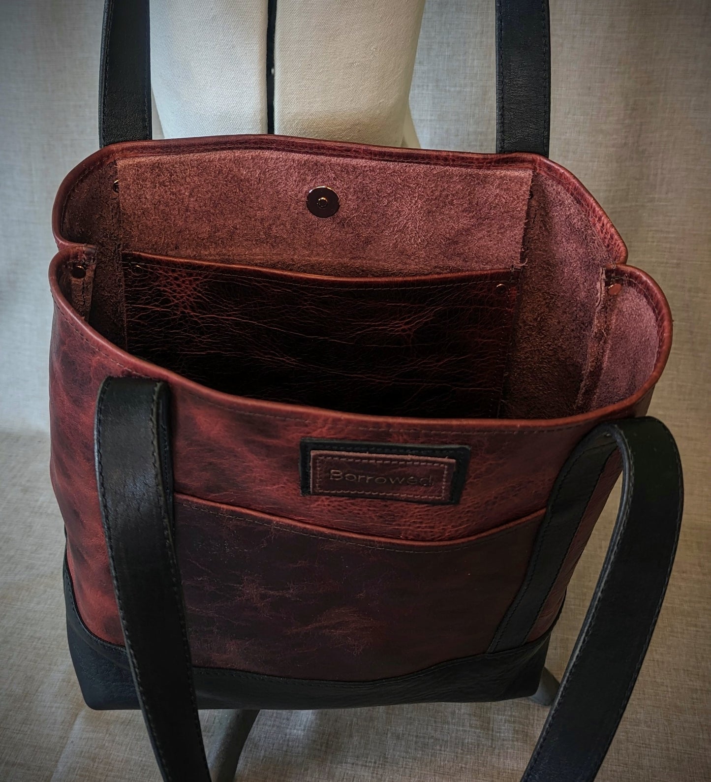 Bison Leather Tote