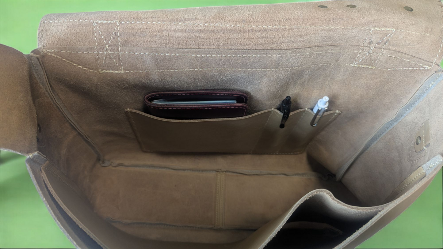 Tan Satchel