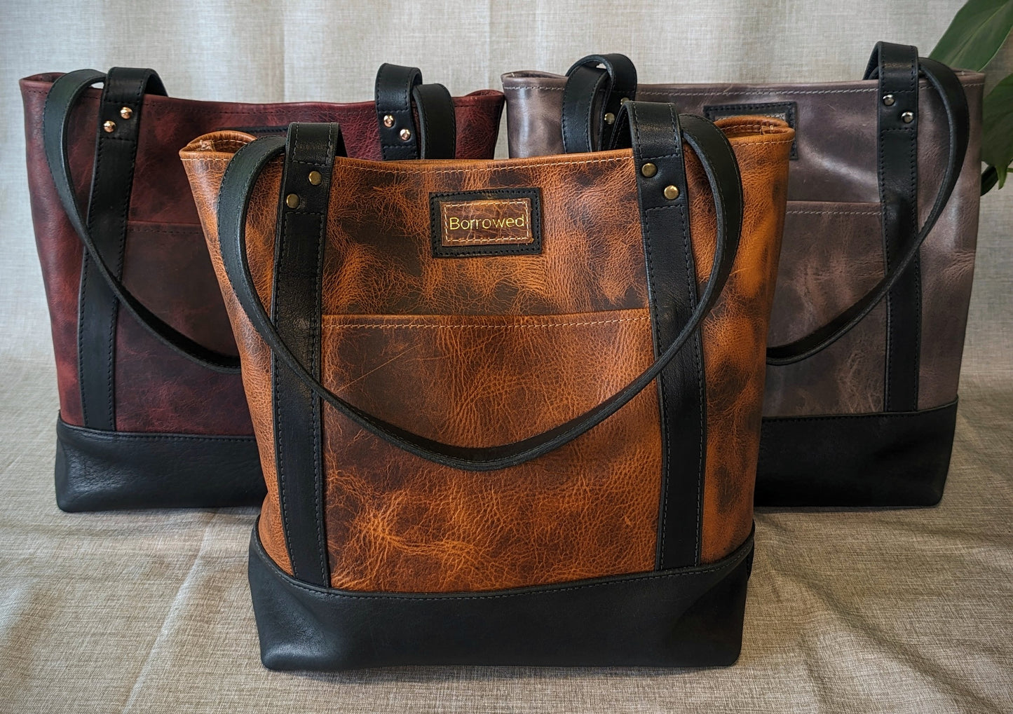 Bison Leather Tote