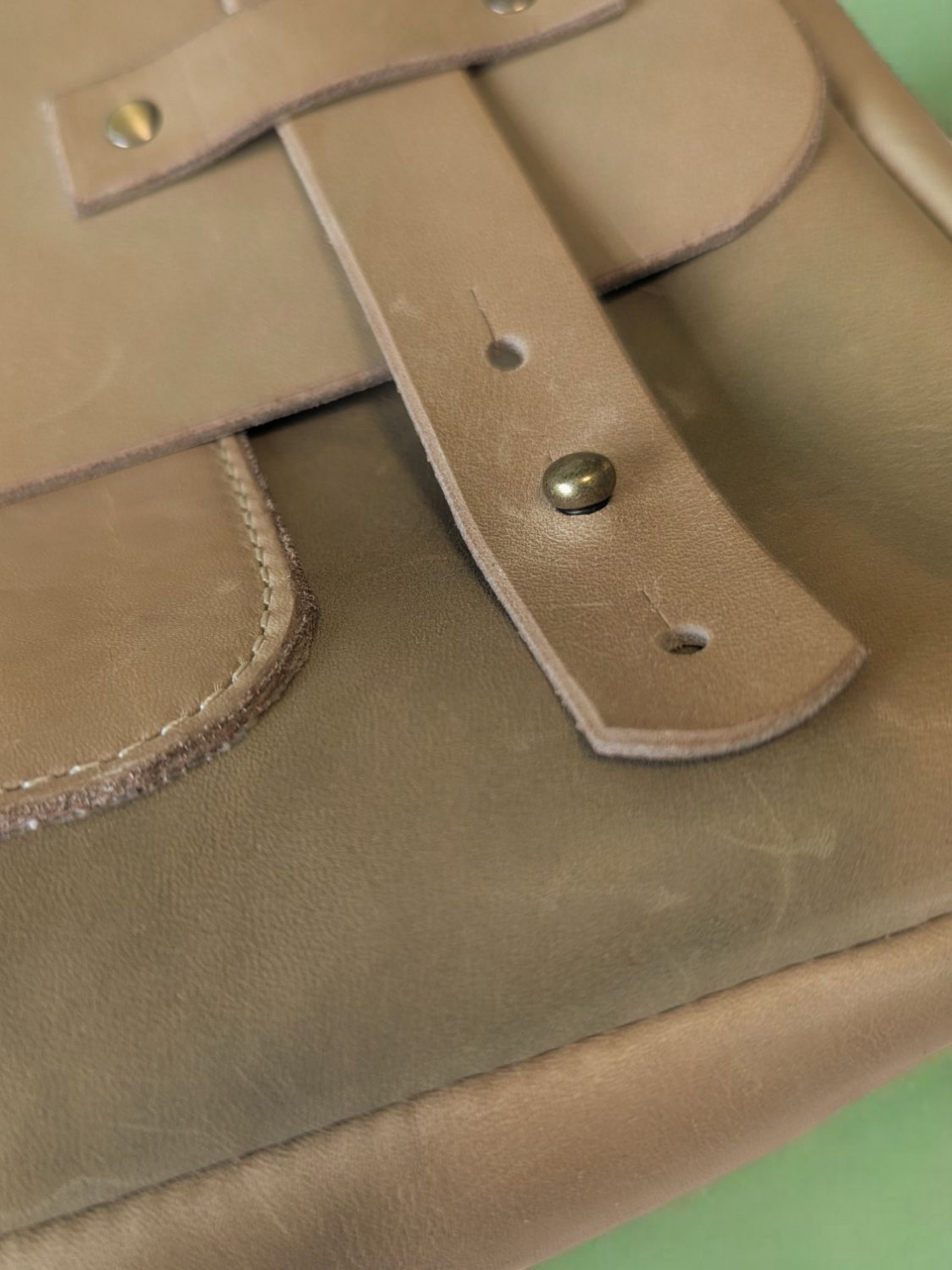 Tan Satchel