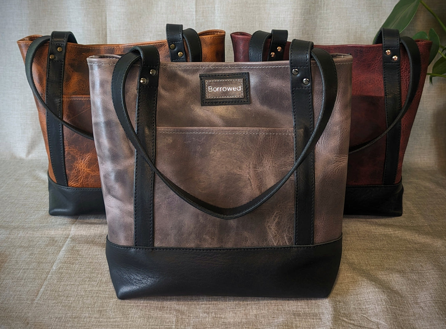 Bison Leather Tote