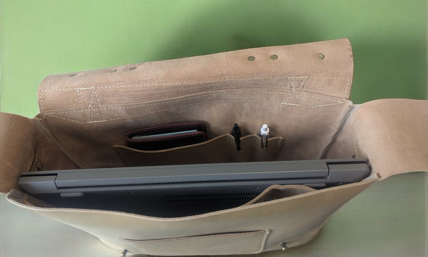 Tan Satchel