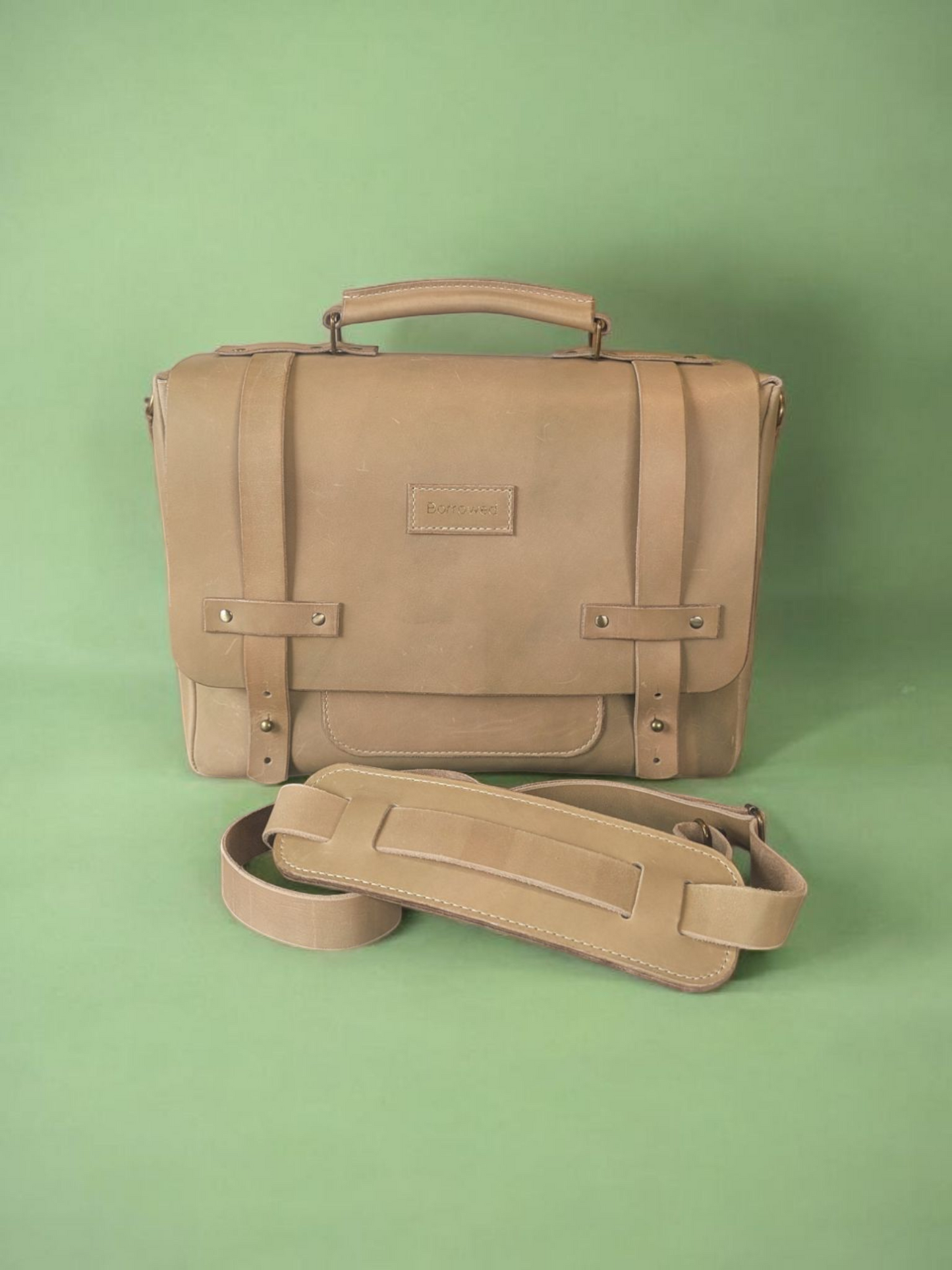 Tan Satchel