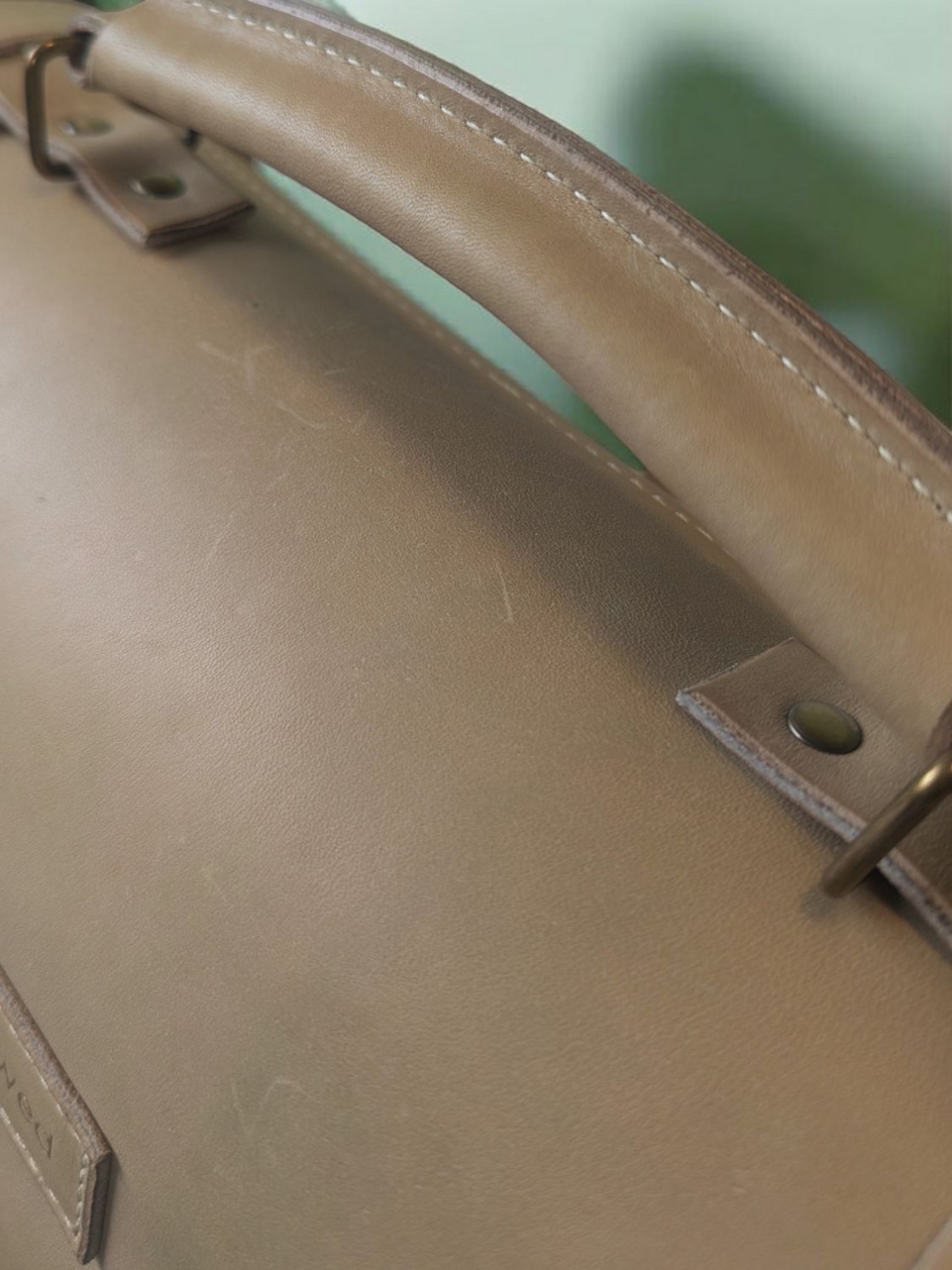 Tan Satchel