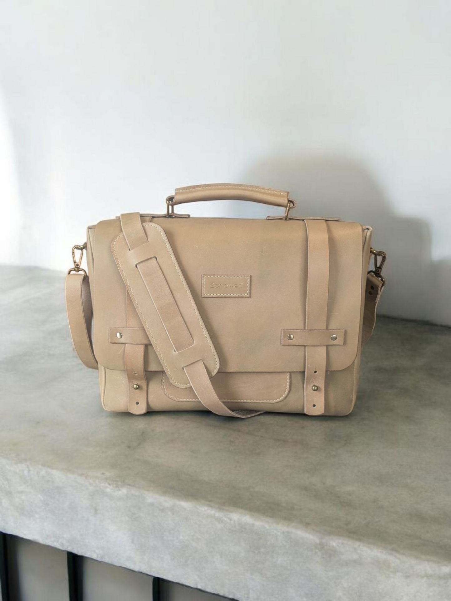 Tan Satchel