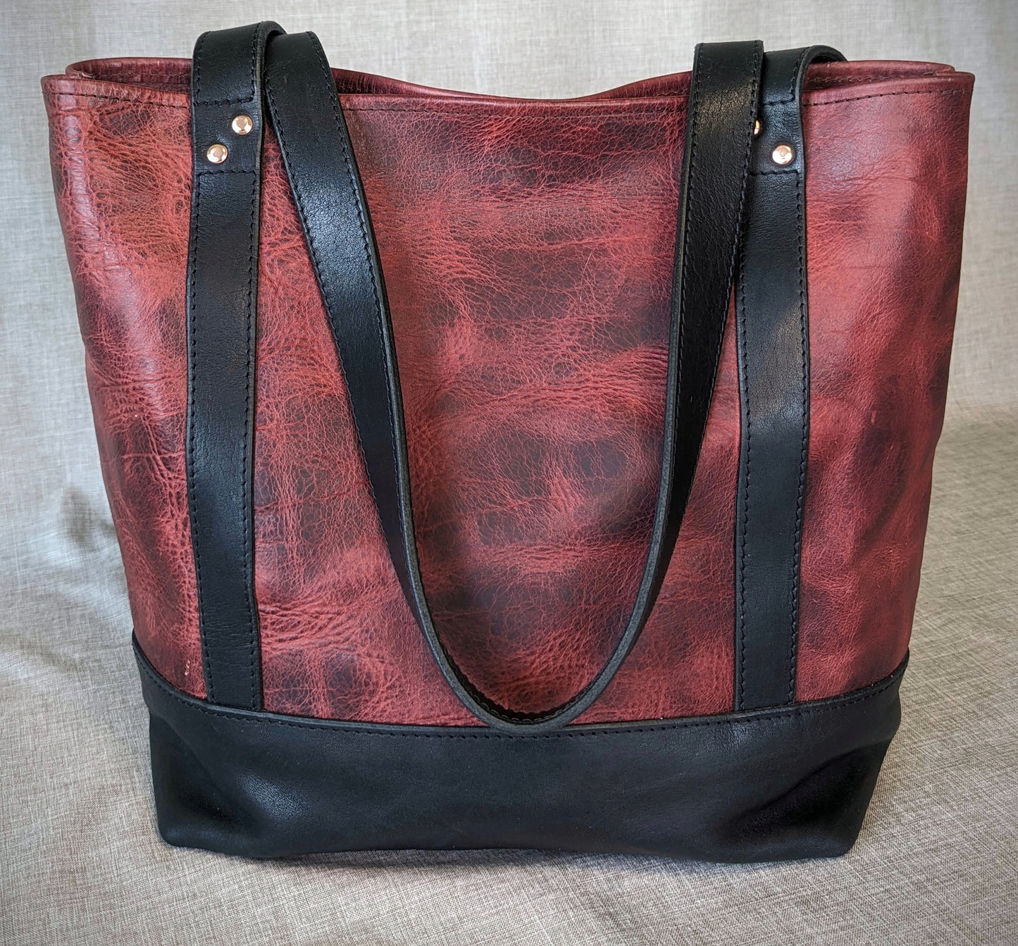 Bison Leather Tote