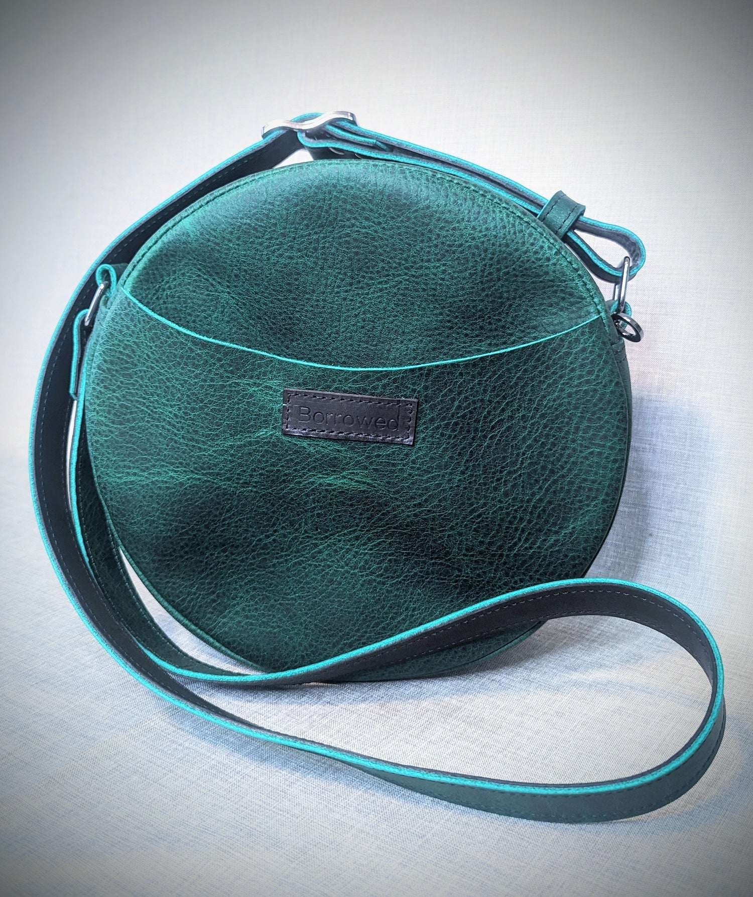 Green Circle Purse