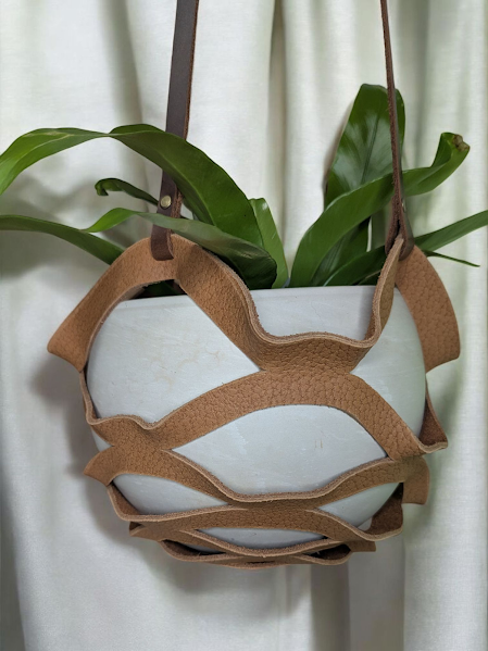 Leather Plant Hanger