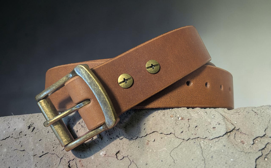Brown Leather Belt