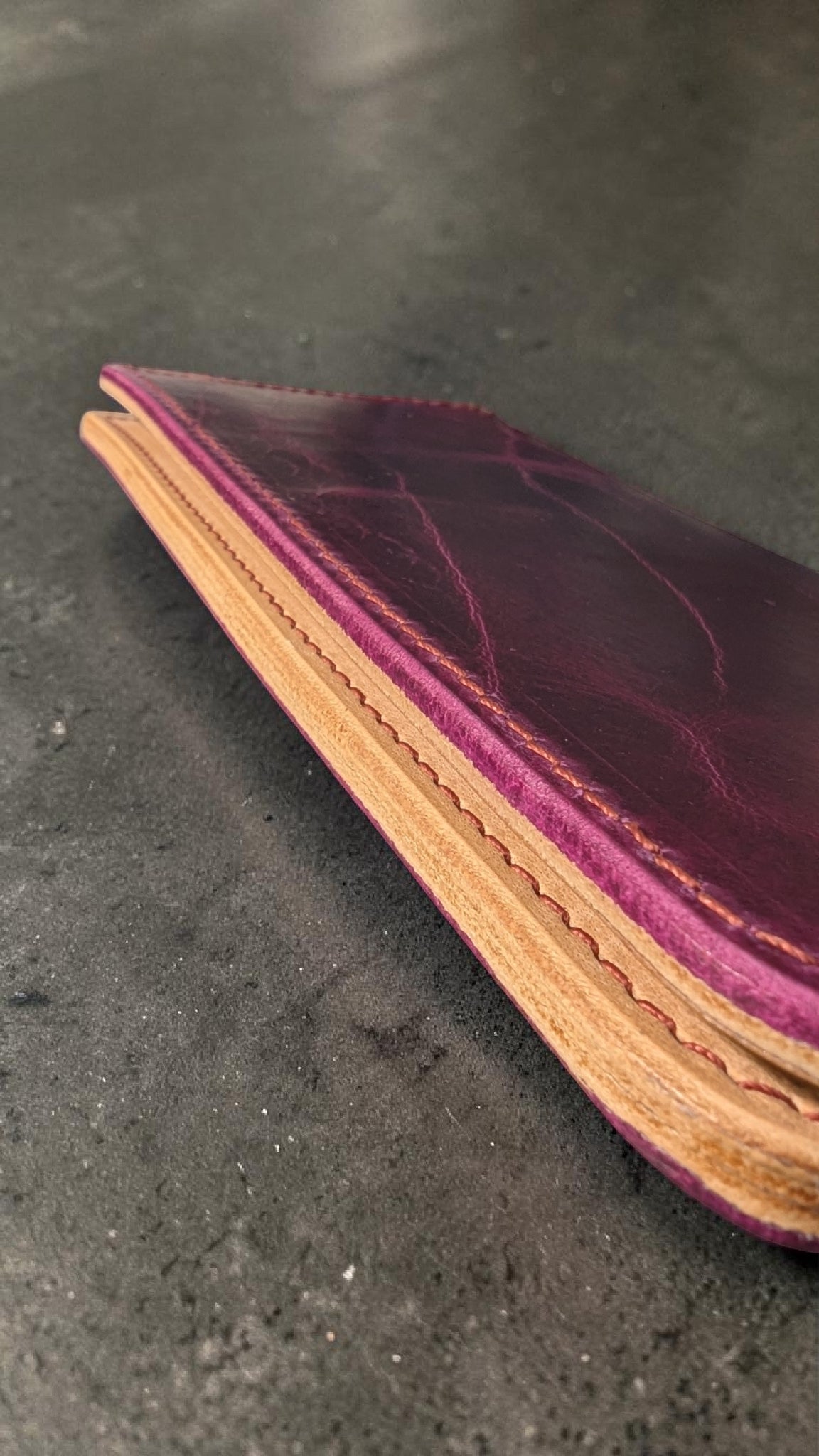 Long Wallet -- Plum