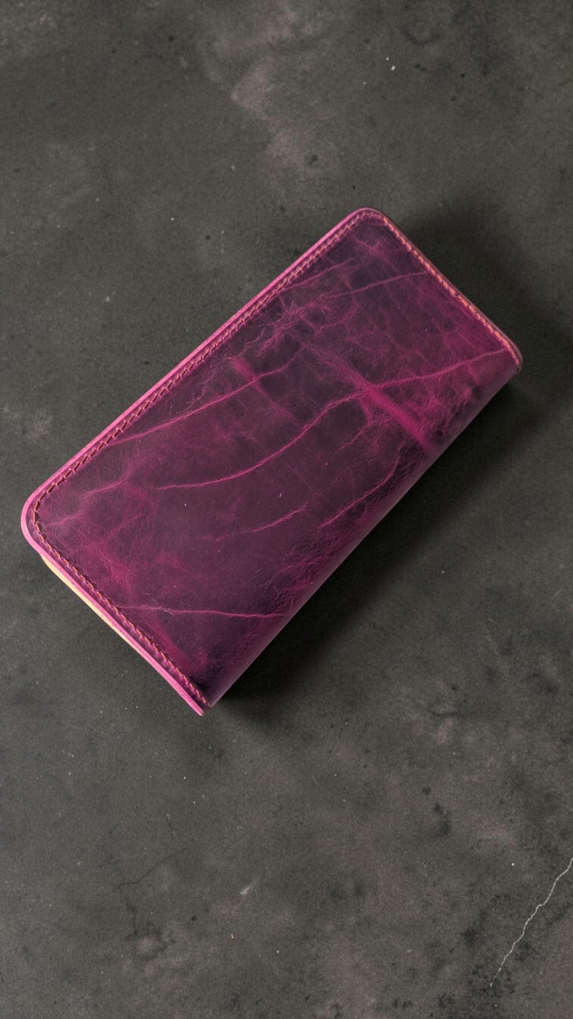Long Wallet -- Plum