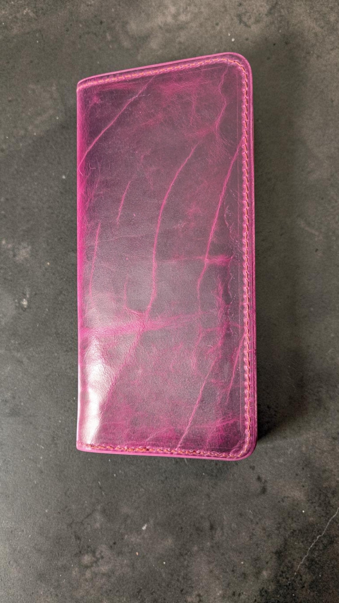 Long Wallet -- Plum