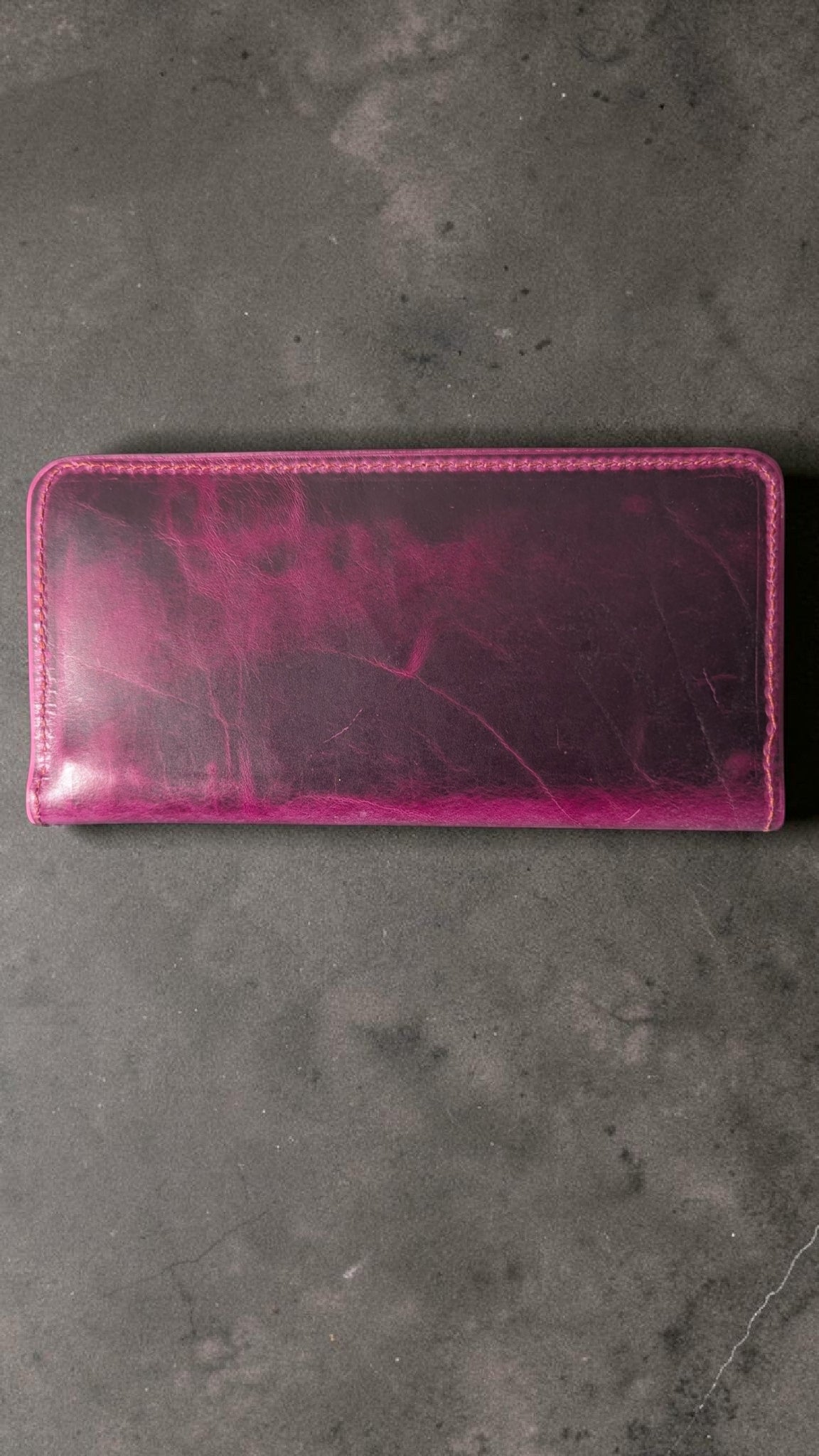 Long Wallet -- Plum